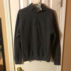 Gray Champion Zip Up Sweater. Mens Size Large. Worn Once. Looks Brand New.